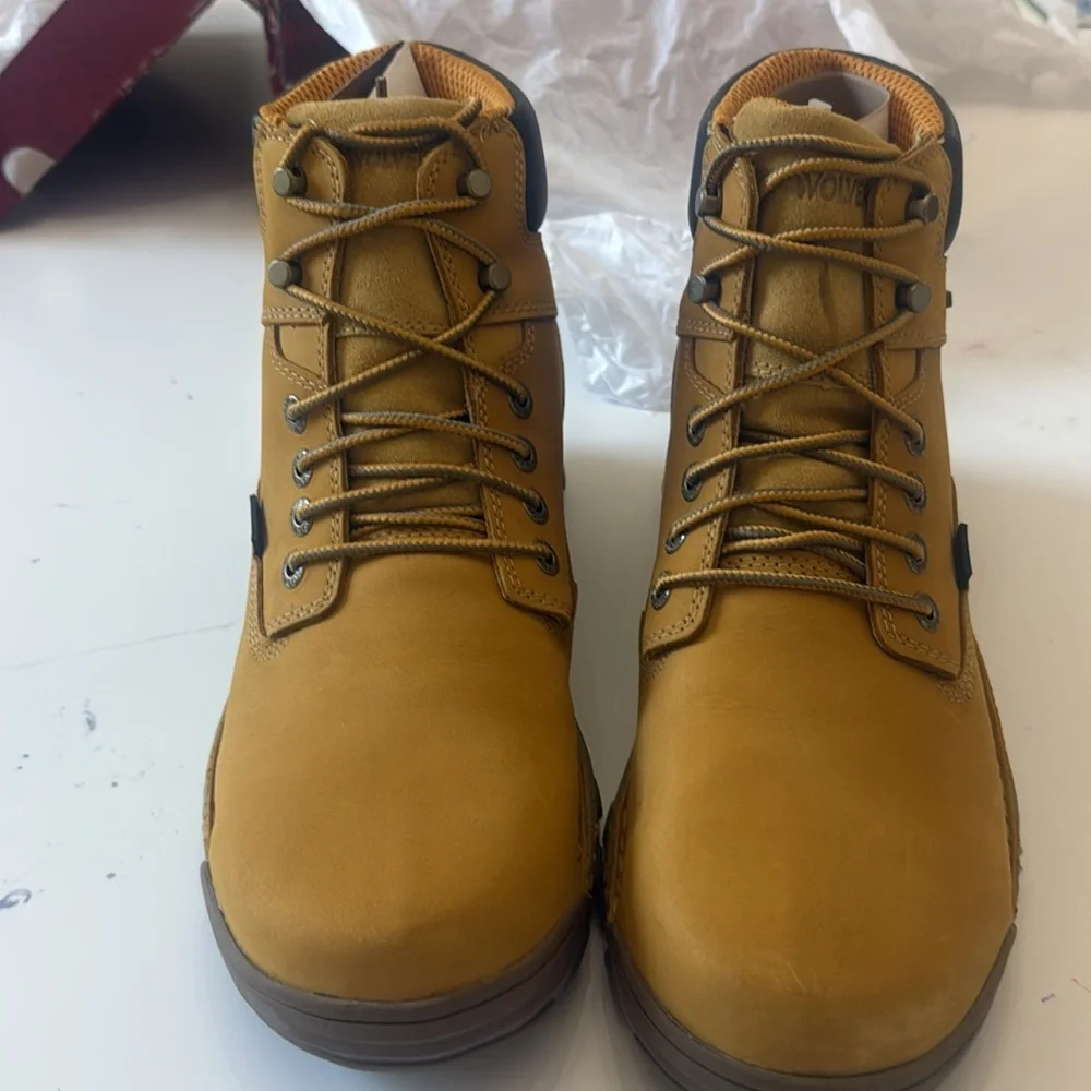 Wolverine Men Boots‎ 13 Tan/Brown W04780 Insulated & Waterproof NIB Work Shoes